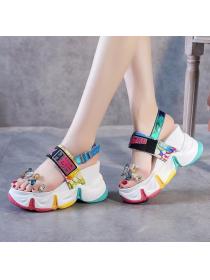 Outerwear summer new style Thick soled Roman shoes sports casual sandals for women