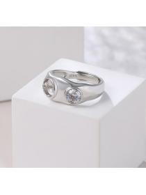 Korean fashion S925 sterling silver pearl ring women fashion ring