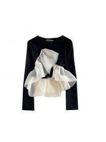 Outlet Fashionable all-match cardigan women's blouse