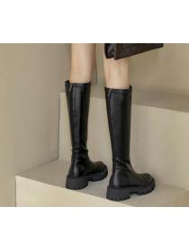 Outlet Winter fashion Thick sole Non-slip High boots 