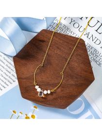 Outlet Pearl temperament clavicle chain necklace for girl 