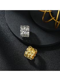 Korean fashion ring Jewely Simple Elegant Women’s copper ring Ladies Accessories