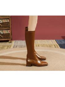 Outlet Fashion Elegant style High Boots for women