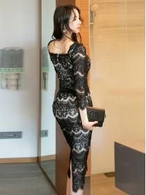 Discount Lace Hollow Out Fashion Sexy Suits 