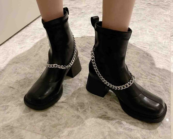 Outlet Sexy Chain Fashion Boots for women