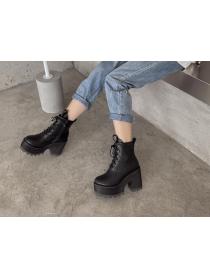 Outlet Fashion  Thick Flatform&heels Boots for women