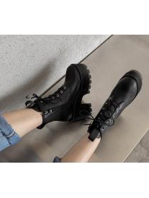 Outlet Fashion  Thick Flatform&heels Boots for women