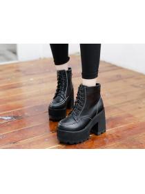 Outlet Sexy Thick Heels Flatform Boots for women
