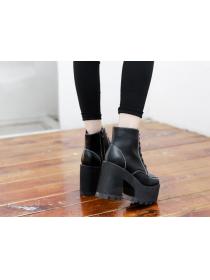 Outlet Sexy Thick Heels Flatform Boots for women