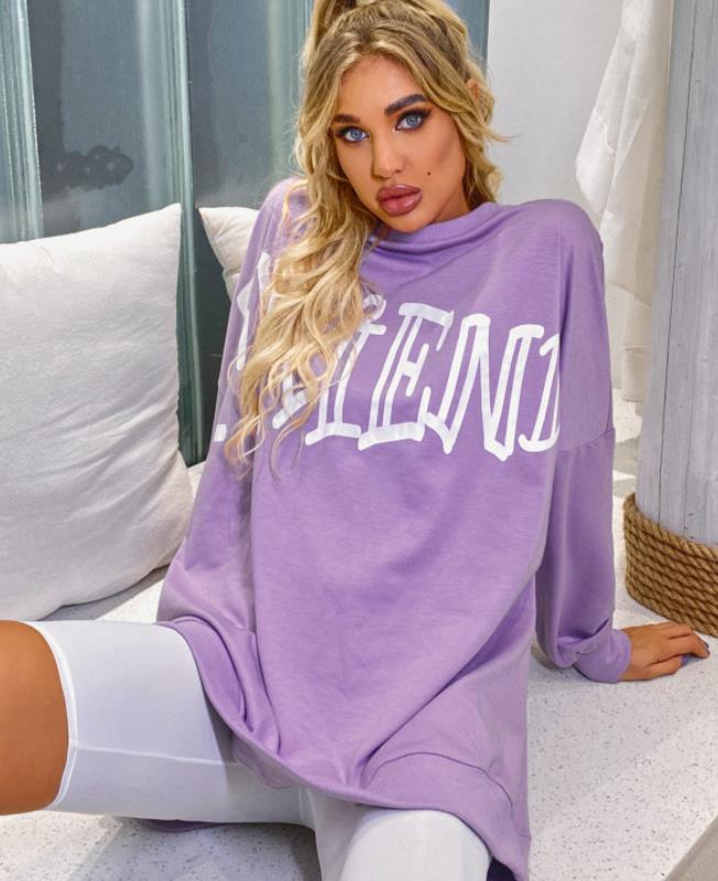 On Sale Letter Printing Fashion Loose Hoodies