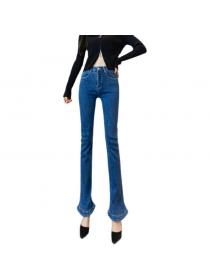 Outlet New slim slimming wide-leg flared jeans