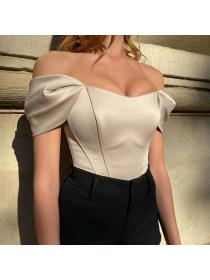 Outlet Hot style corset tube top vest for women