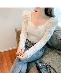 On Sale Lace Hollow Out Fashion Nobel Blouse 