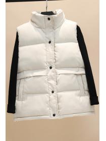 Outlet Korean student loose waistcoat plus size women's vest sleeveless jacket