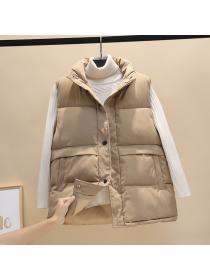 Outlet Korean student loose waistcoat plus size women's vest sleeveless jacket
