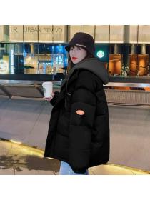 Outlet Winter fashion student cotton coat Korean style loose short coat