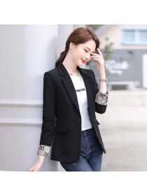 Outlet Korean style casual short suit jacket Blazer for women