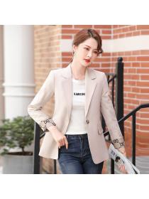 Outlet Korean style casual short suit jacket Blazer for women