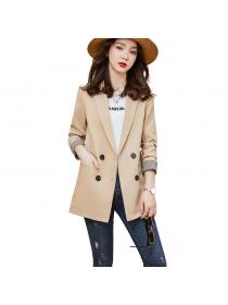 Outlet Korean style temperament casual fashion suit jacket for women