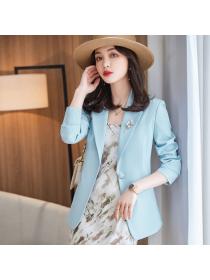 Outlet Long-sleeved matching casual temperament suit jacket for women