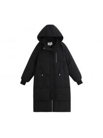 Outlet Korean style loose mid-length Long jacket winter Long coat