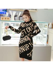 Outlet Long sweater dress large yard dress for women
