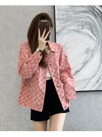 On Sale New Style  Printing Fashion Short Coat 