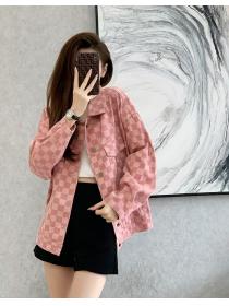 On Sale New Style  Printing Fashion Short Coat 