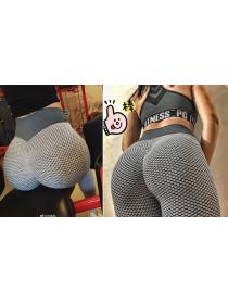 European Style Hollow Out High-Waist Workout Butt Lift Pants