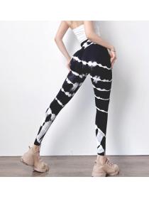 European Style High-waist Hip-lifting Tights Yoga Pants