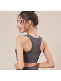 Outlet New sports vest women's workout clothes gather bra running fitness yoga top