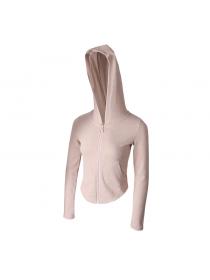 Outlet Autumn& winter sports jacket Running hooded quick-drying clothes long-sleeved yoga clothes