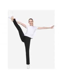 Outlet New style elastic high waist slim yoga trousers business casual bell-bottomed pants for women