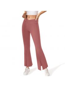 Outlet New style High-waist split Elastic belly dance trousers