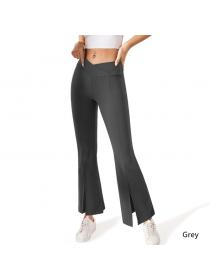 Outlet New style High-waist split Elastic belly dance trousers