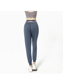 Outlet High waist yoga trousers stretchy slim-fit Casual sports fitness trousers for women