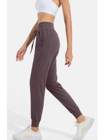 Outlet Women's loose yoga trousers training casual quick-drying pantsyoga pants 