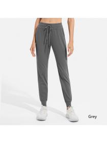 Outlet Women's loose yoga trousers training casual quick-drying pantsyoga pants 