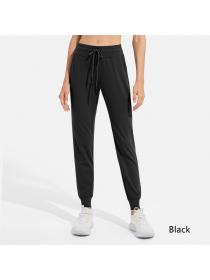 Outlet Women's loose yoga trousers training casual quick-drying pantsyoga pants 