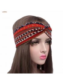 Outlet Sports Hairband Cross Headband Ladies Wash Hairband