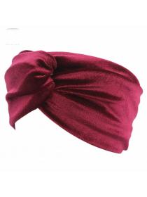 Outlet Ladies Cross Sports Headband Gold Velvet Hood Sports Hairband