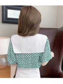 On Sale Doll Collar Lace Sweet Fresh Fashion Blouse 