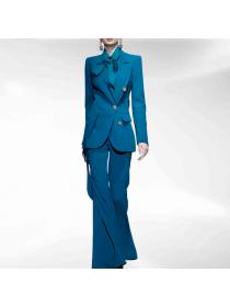 Profession business suit slim coat 3pcs set for women