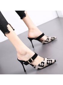 Outlet Pointed toe wears outside slippers for women