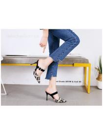 Outlet Pointed toe wears outside slippers for women