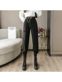 Outlet Korean fashion harem pants slim casual pants for women