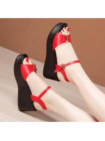 Outlet Matching high-heeled sandals  rhinestone sandals