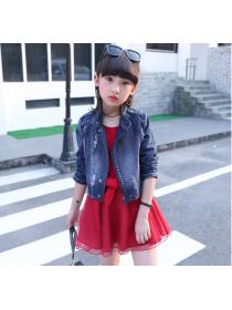 Outlet Girls Western style Korean style hoodie 2pcs set