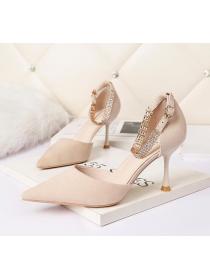 Outlet Sexy pointed toe high-heeled sexy sandals 