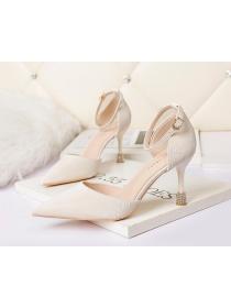 Outlet Korean fashion pointed toe sandals professional OL sexy shoes